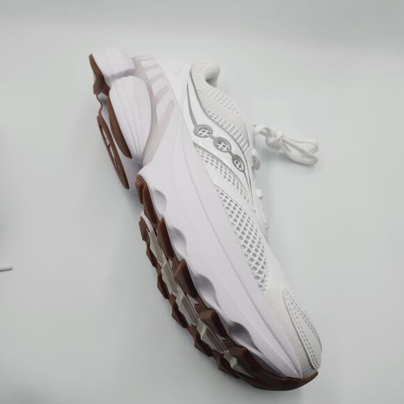 Men Sz 11 Saucony Running Shoes Grid NXT (S70797 4) White Sports New